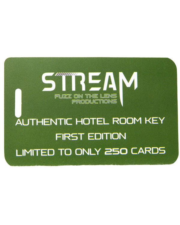 STREAM Authentic Hotel Room Key - SIGNED