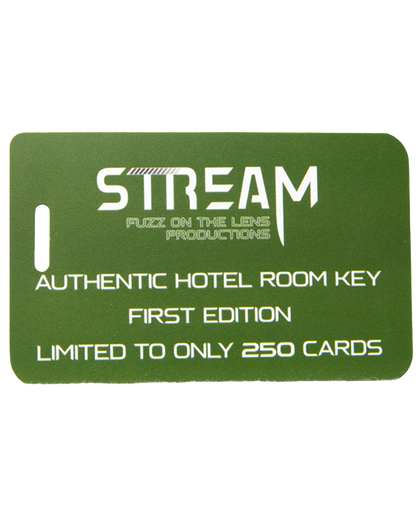 STREAM Authentic Hotel Room Key - SIGNED