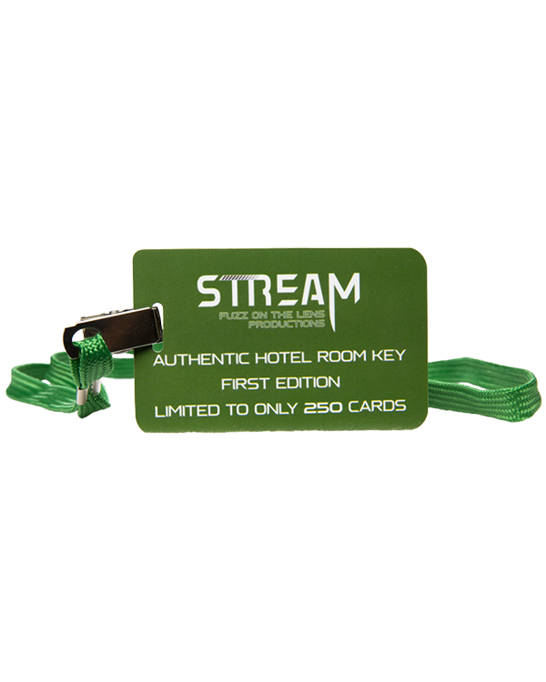 STREAM Authentic Hotel Room Key - SIGNED