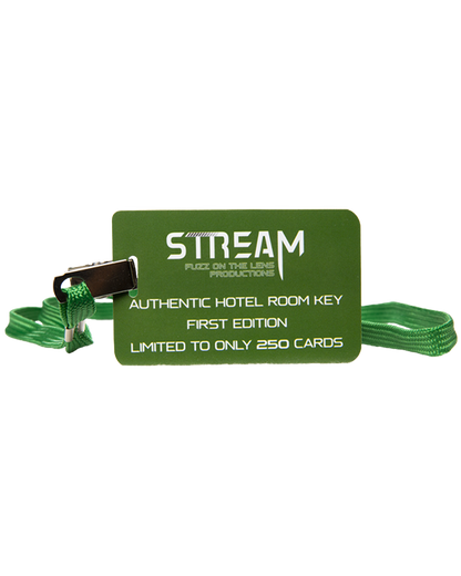 STREAM Authentic Hotel Room Key - SIGNED