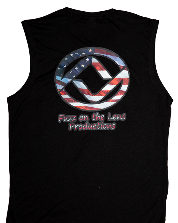 Sleeveless Flag Logo T-Shirt