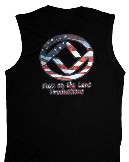 Sleeveless Flag Logo T-Shirt