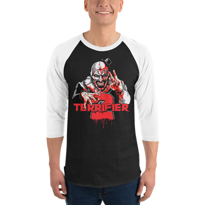 Terrifier 2 - Evil Smiles Tonight 3/4 Sleeve T-Shirt